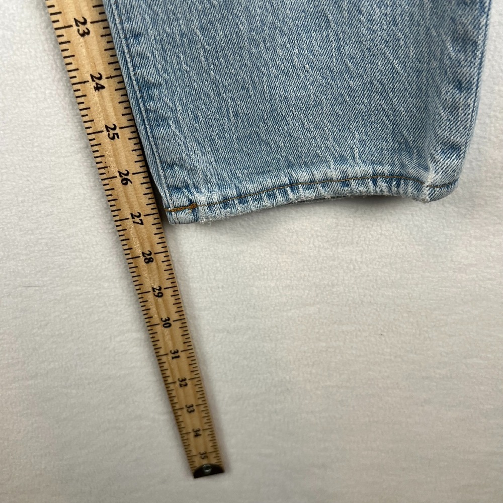 Madewell High Rise Slim Boyjean Womens 26 Jeans Light Wash Denim Everyday - Picture 10 of 13
